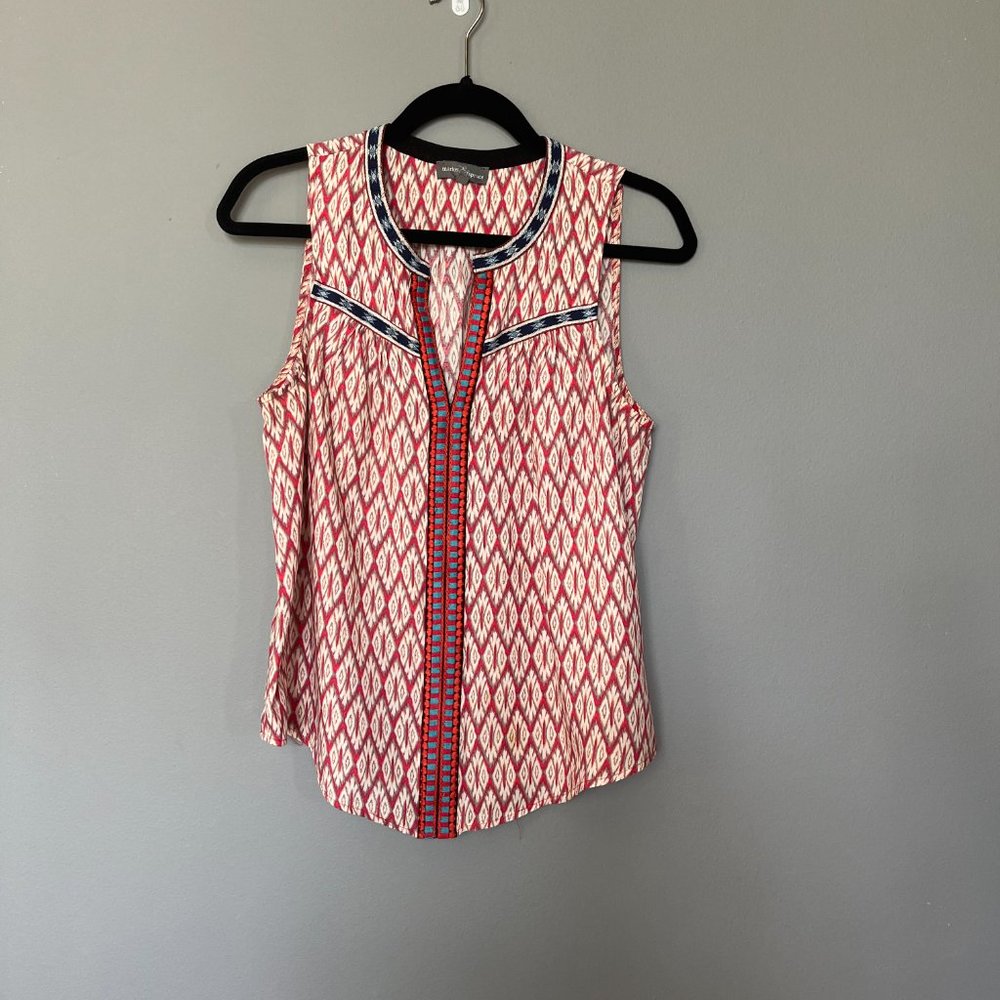Piedmont Embroidery Detail Top